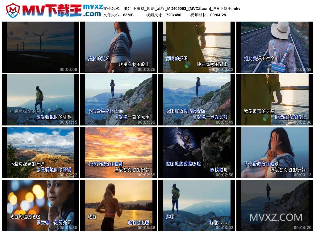 谢芳-不浪费_国语_流行_MD405063
